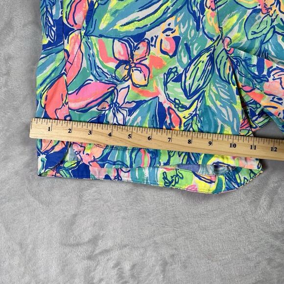 Lilly Pulitzer Shorts Women's XS Multicolor Floral Botanical Vacation Summer - Picture 10 of 13